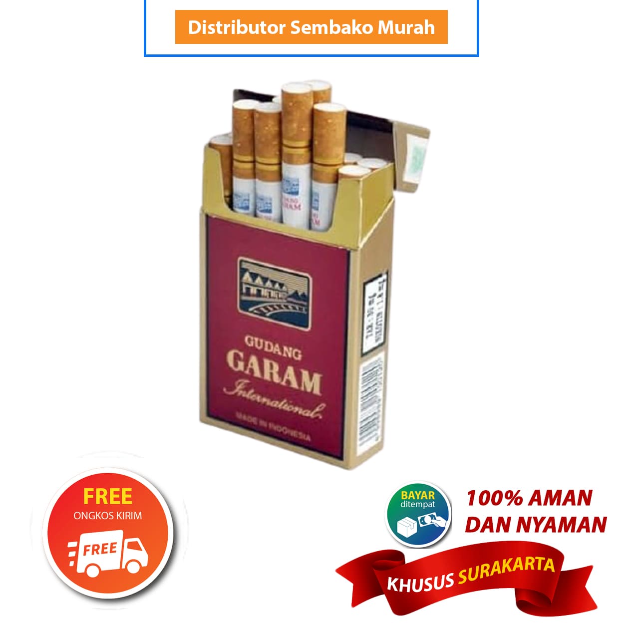 Gudang Garam International 12 – Distributor Sembako Murah